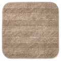 Shaggy area rug in gray 150 x 100 x 2cm for living room decor